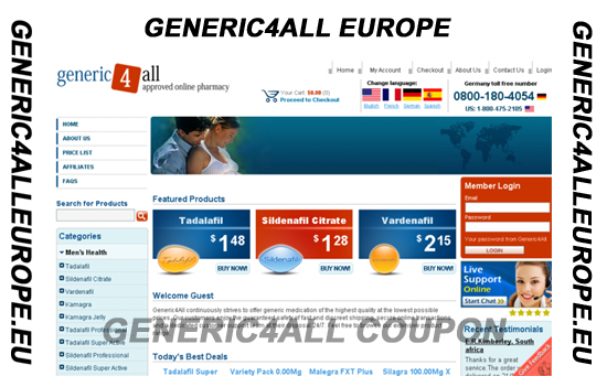 Generic4all Coupon